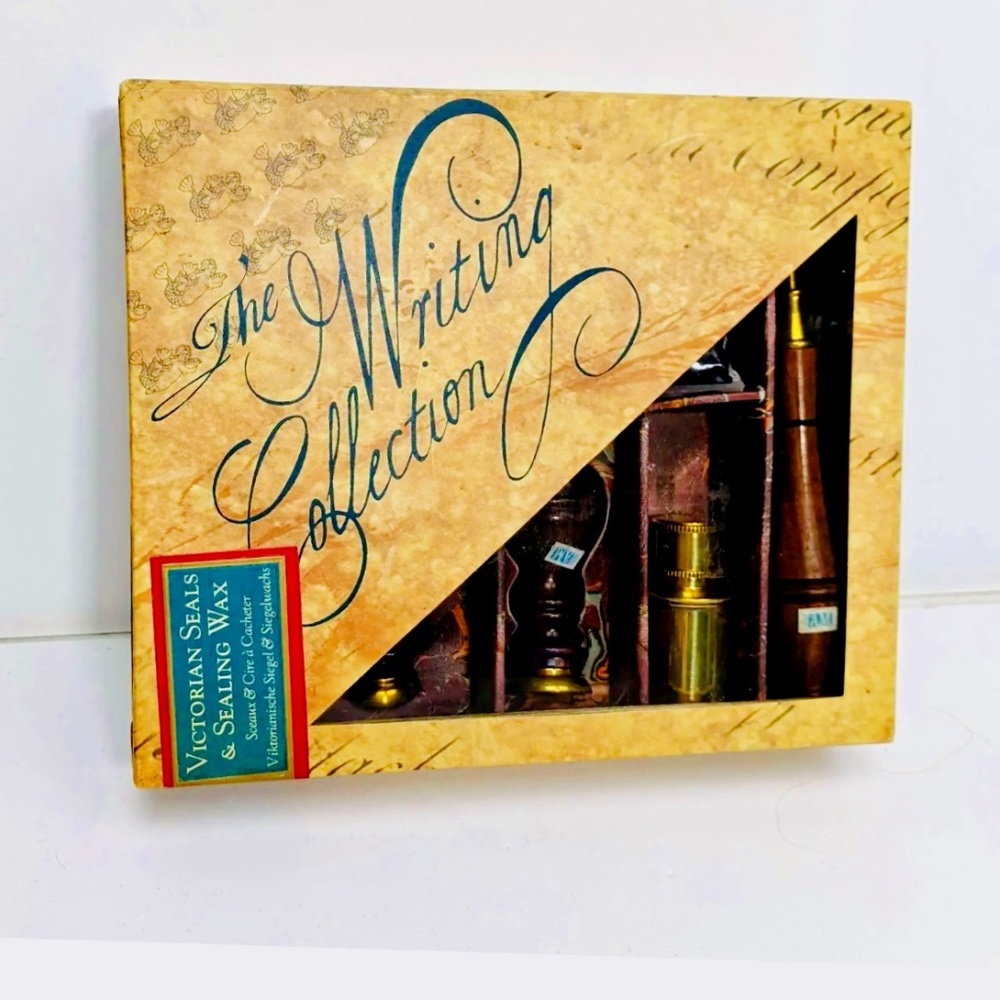 NIB….The Writing Collection, Victorian Seals Sert and Sealing Wax, Model: MG086,